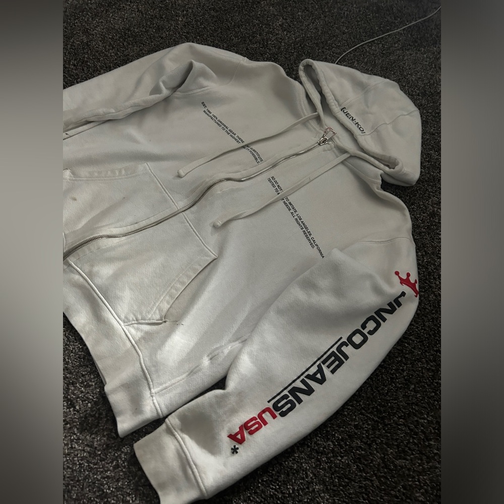 cool white jnco jeans hoodie